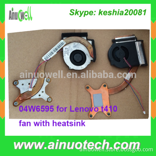 FRU 04W6595 Laptop cpu fan for Lenovo ThinkPad T410 T410i X201 T420 CPU fan with heatsink notebook internal fan mainboard cooler